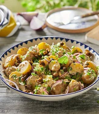 Spansk Kartoffelsalat med Kapers